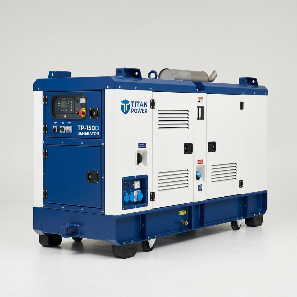 Gerador de Energia Diesel Silenciado